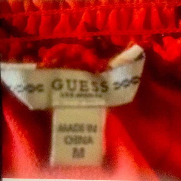 GUESS CROPPED HALTER STYLE TOP NEW WITHOUT TAGS👚 - Picture 8 of 9